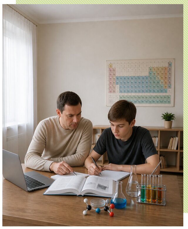 Репетитор по химии 8 класс в Сафонове по цене от 1230 р. | Репетитор-Сфн